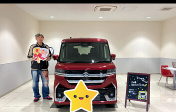 スペーシアカスタムご納車させていただきました！！！